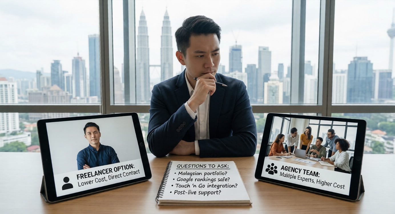 website redesign malaysia​